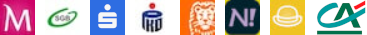 PKO BP, Alior, Credit Agricole, ING, Millennium, Nest Bank, Erste, SGB